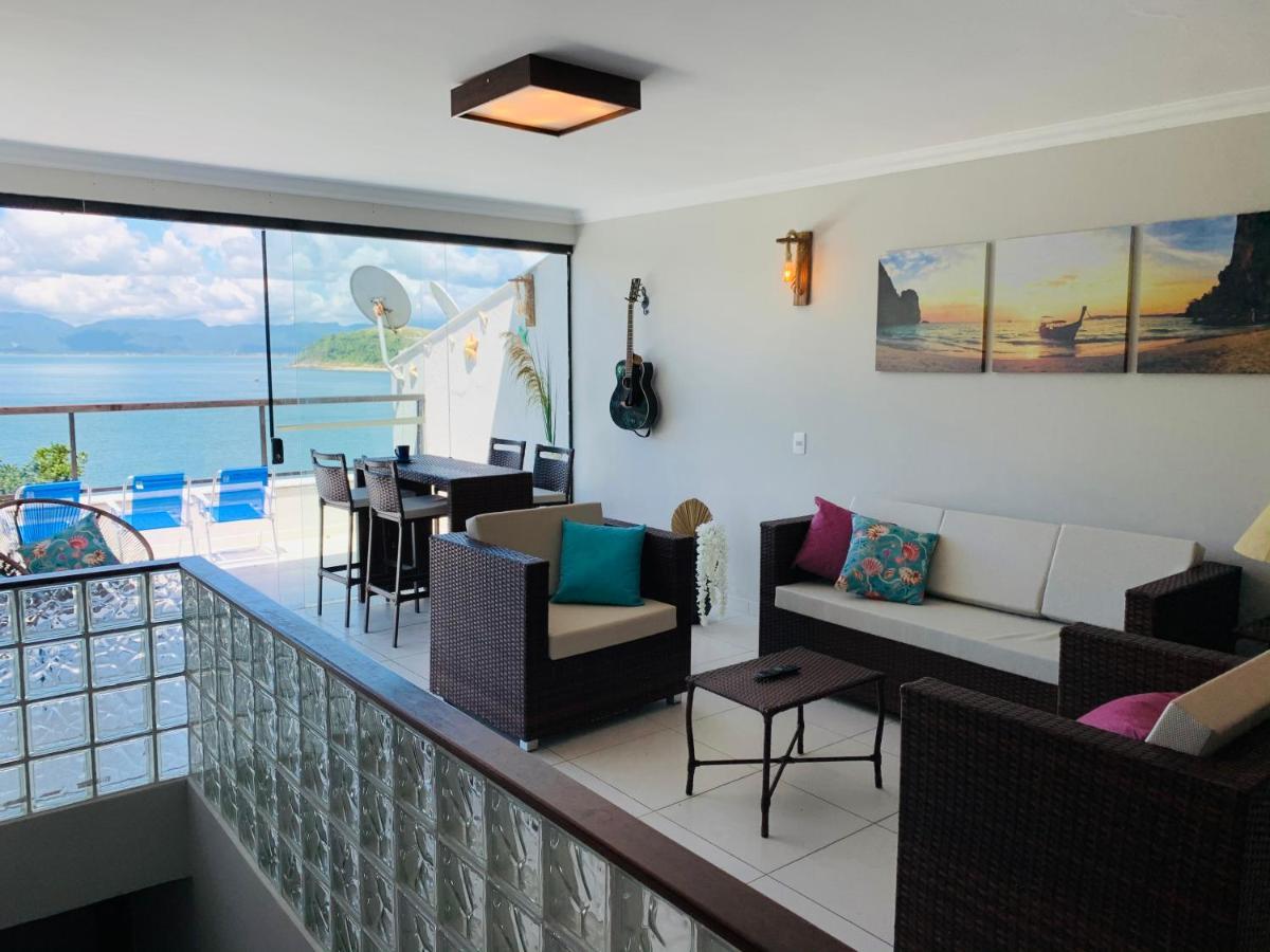Lindo Duplex Pe Na Areia Com Praia Privativa كاراغواتاتوبا المظهر الخارجي الصورة