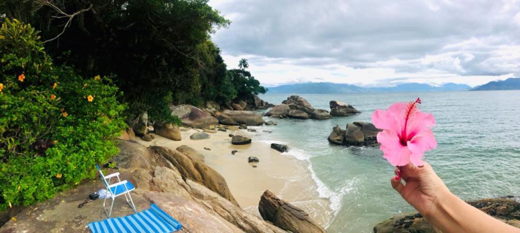 Lindo Duplex Pe Na Areia Com Praia Privativa كاراغواتاتوبا المظهر الخارجي الصورة